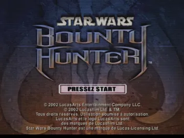 Star Wars - Bounty Hunter screen shot title